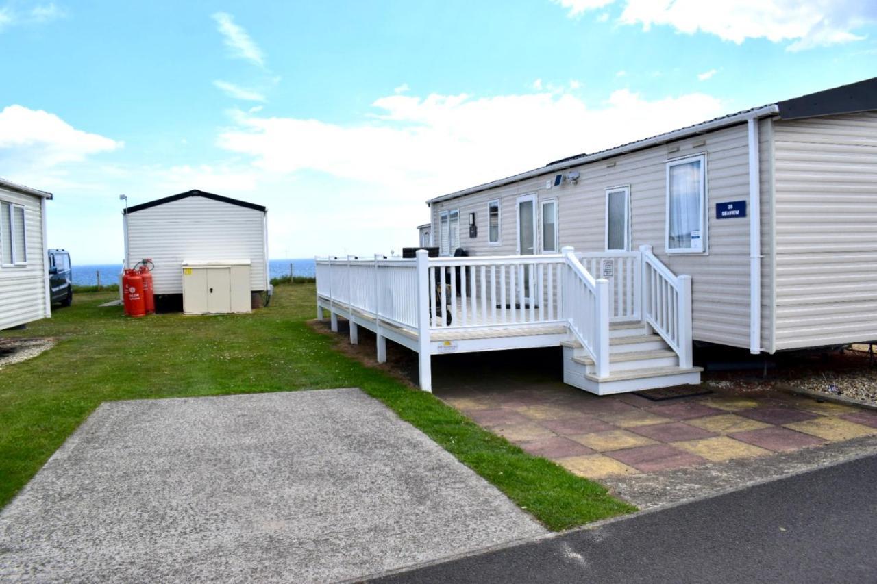 Campsite New Sea View Platinum Caravan With Huge Decking