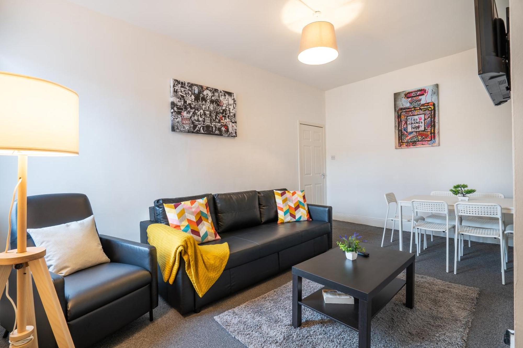 Apartment 4bedrooms-3bath-9beds-wallsend Newcastle upon Tyne