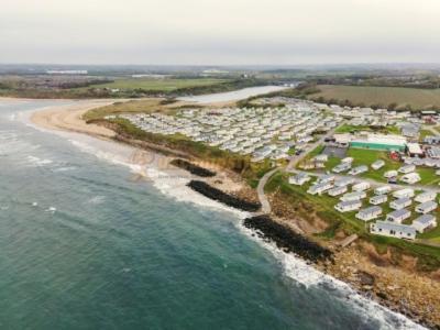 New Sea View Platinum Caravan With Huge Decking * Newcastle upon Tyne
