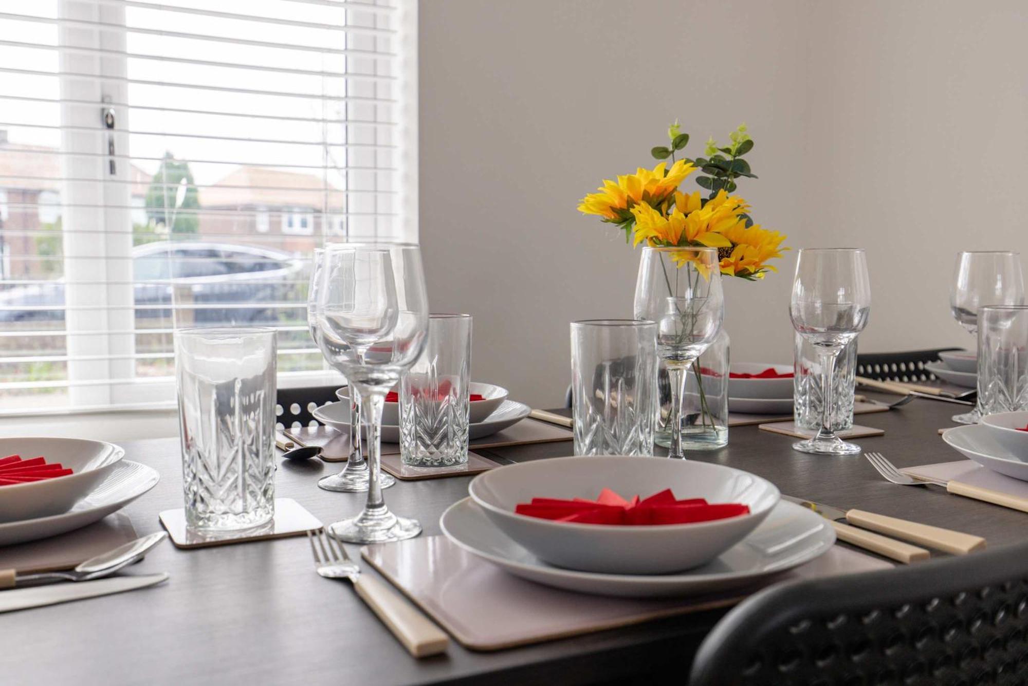 Free Parking - 4 Bedroom House Newcastle upon Tyne