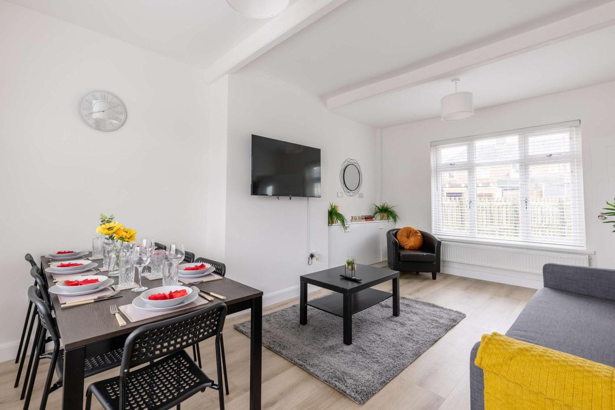 Free Parking - 4 Bedroom House Newcastle upon Tyne