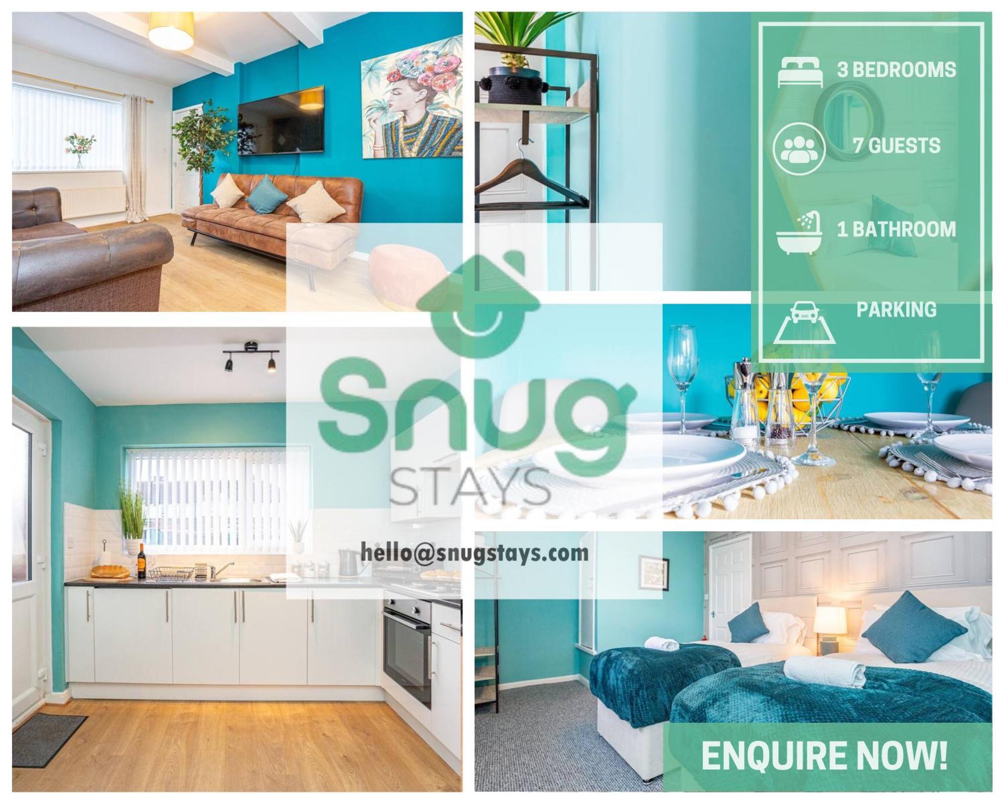 Oswalds House With Free Parking Ideal For Contractors And Families Holiday home