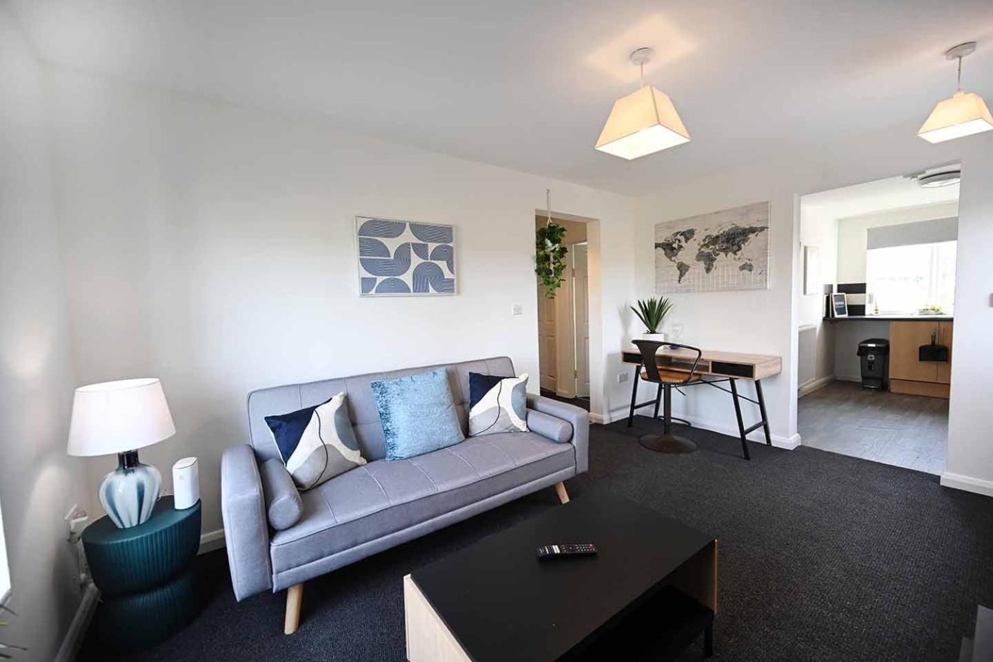 2bed Cowgate Next Golf Club Free Parking Apartment Newcastle upon Tyne