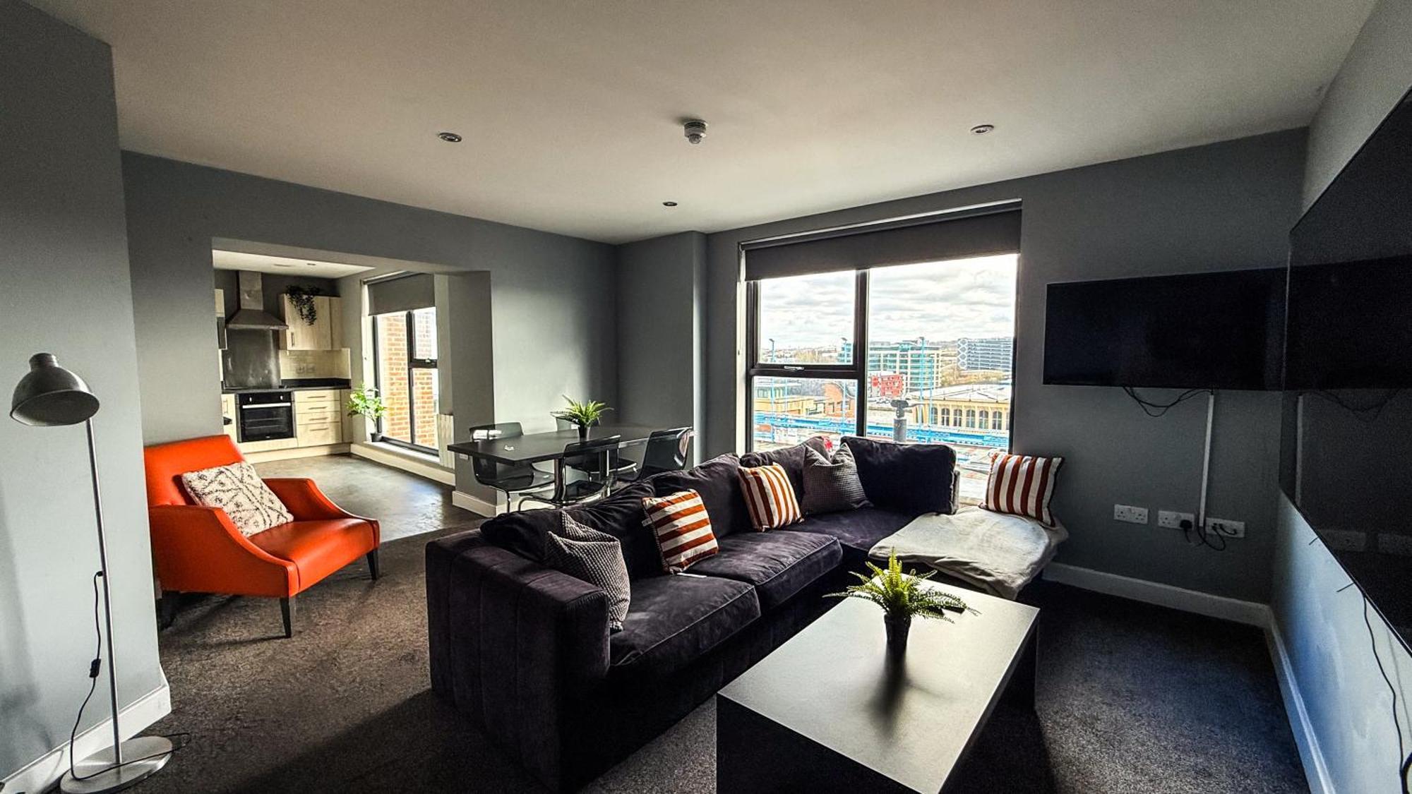 Modern With Views Of The Quayside Sleep 8 Free Parking Apartment Newcastle upon Tyne
