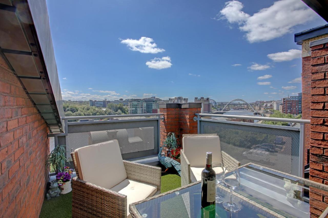 Apartment Beautiful Duplex Penthouse - Roof Garden, Views, Parking Newcastle upon Tyne